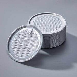 Капачки за кенчета - за десерти и кремове - 100бр