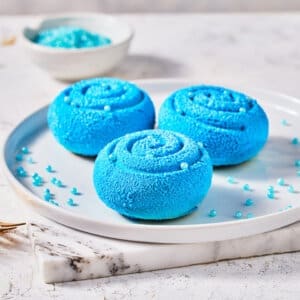 Спрей кадифе на растителна основа - Небесно синьо - 400мл