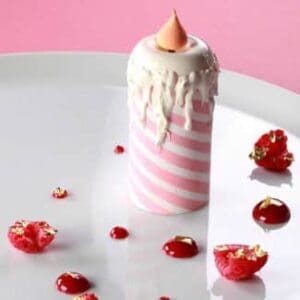 Пюре от личи, малини и рози - 1кг