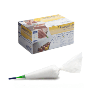 Сладкарски пош за писане и декорация “One Way” - 12×21см/50бр + 50 накрайника